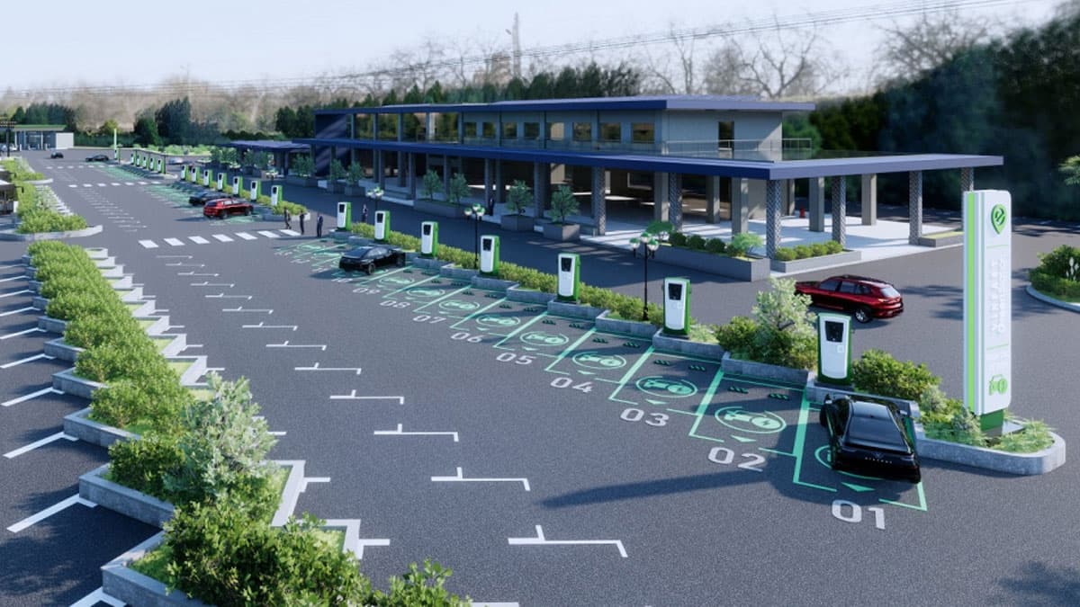 Pin và trạm sạc ô tô điện